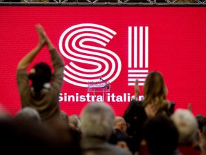 Roma 21/02/2016, giornata conclusiva di ' Cosmopolitica ' convention dei movimenti e dei partiti della sinistra, organizzata da SI Sinistra Italiana. Nella foto