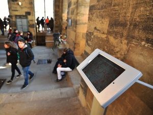 Una postazione Autography nel Museo dell'Opera del Duomo, Firenze
