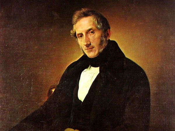Ritratto di Alessandro Manzoni, Francesco Hayez (1841), Pinacoteca di Brera