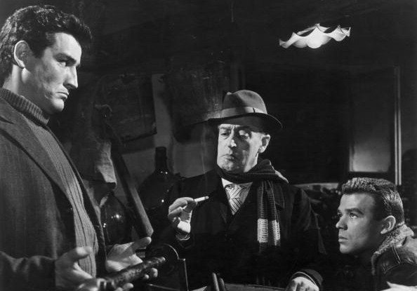 Totò, Vittorio Gassman e Renato Salvatori in "I Soliti Ignoti" di Mario Monicelli