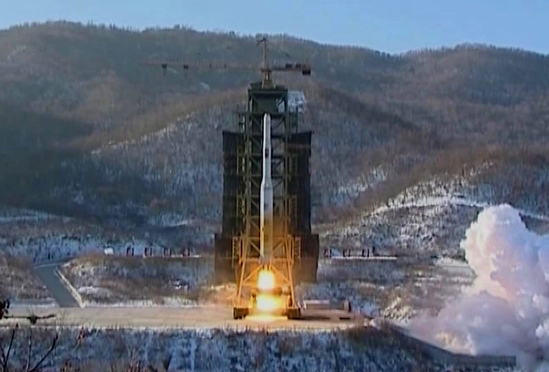 Test missilistico in Corea del Nord
