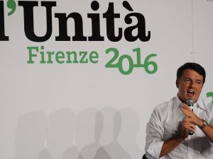 renzi l'unità