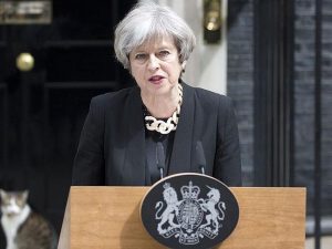 La premier inglese Theresa May