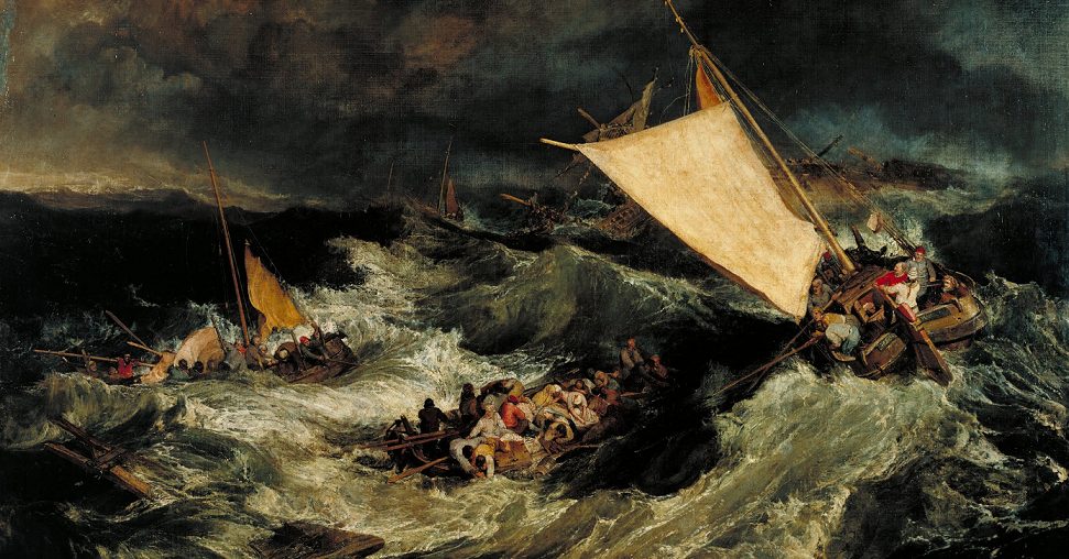 William Turner, Il naufragio (1805)