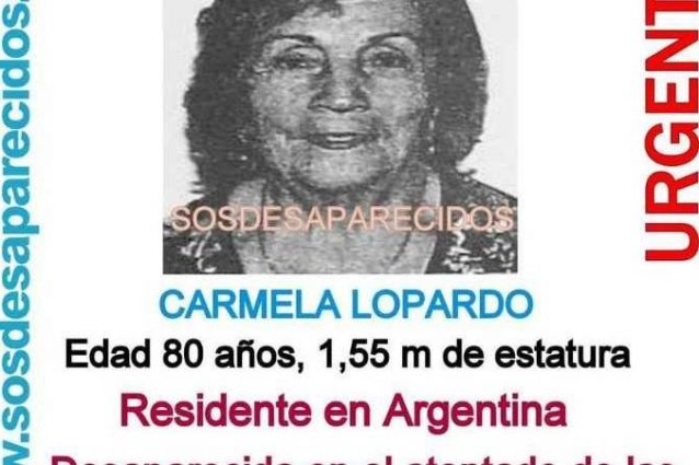 Identificata la terza vittima italiana: è Carmen Lopardo, italoargentina
