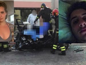Padova: terribile schianto in auto, morti i ventenni Chiara e Filippo