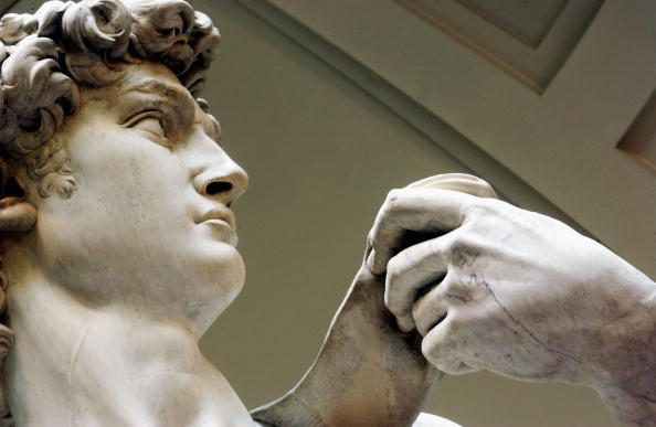 Il David di Michelangelo.