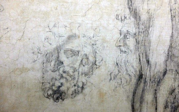 Particolare di un disegno della Stanza Segreta.
