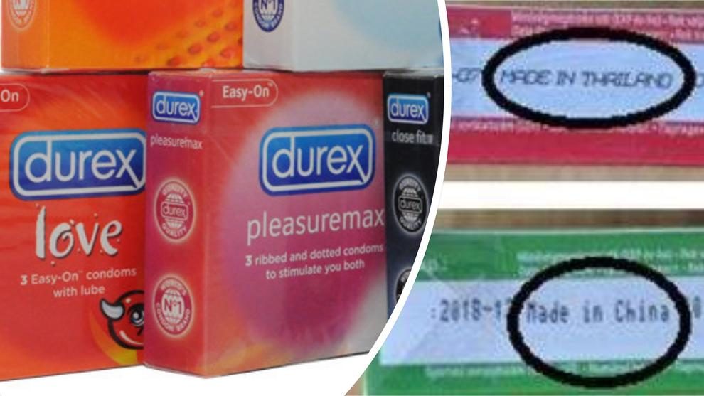 Preservativi Durex, allerta in tutta Europa
