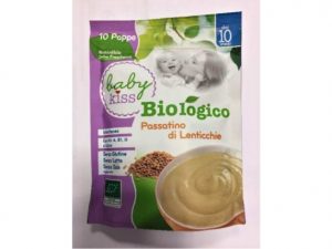 Allergene non dichiarato. Coop richiama passato di lenticchie biologico Baby Kiss