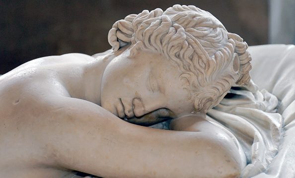 L'Ermafrodito dormiente nella versione Borghese, oggi conservata al Museo del Louvre.
