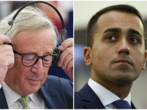 Luigi Di Maio contro Juncker: “Lacrime di coccodrillo non mi commuovono, a maggio nessuna pietà”