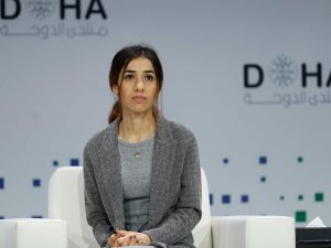 Il premio Nobel Nadia Murad: “Mio nipote arruolato nell’Isis, mi ha minacciato di morte”