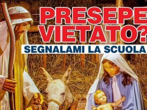 Fratelli d’Italia lancia la crociata contro le scuole che “vietano” il presepe