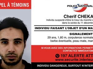 Il killer di Strasburgo ancora in fuga: “Allerta anche in Italia: ecco come riconoscerlo”