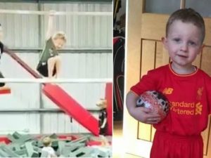 Nato senza un braccio,non rinuncia alla ginnastica: la forza di volontà del piccolo Jacob