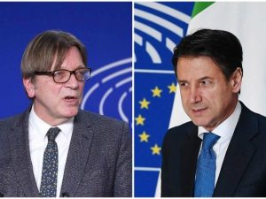 Guy Verhofstadt attacca Giuseppe Conte : “Per quanto tempo sarà il burattino di Salvini e Di Maio?”