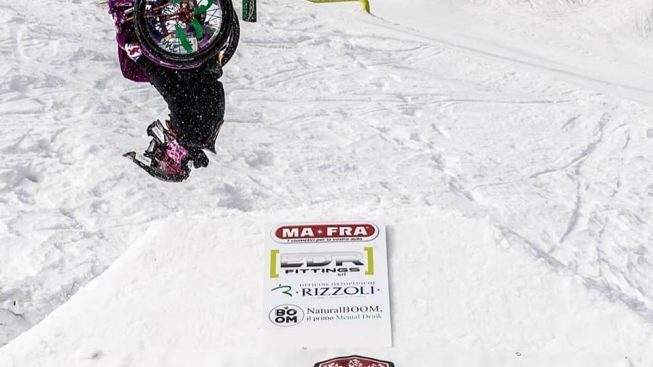 L'impresa di Ilaria: è la prima a realizzare un salto L'impresa di Ilaria: è la prima a realizzare un salto