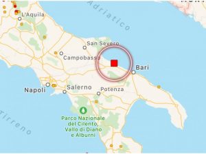 Terremoto in Puglia, l’esperto dell’Ingv: “Scossa di 3.9 profonda, non si escludono repliche”