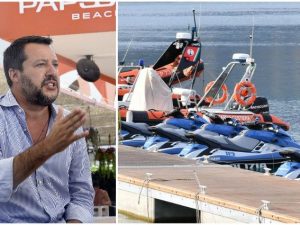 Caso Salvini – moto d’acqua, la Procura chiede l’archiviazione: “Reato commesso, ma non grave”