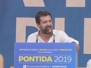 Salvini a Pontida: “Questa è l’Italia che vincerà, ci riprenderemo il Governo”