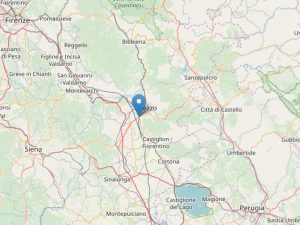Terremoto in Toscana, scossa di magnitudo 2.6 scuote la provincia di Arezzo