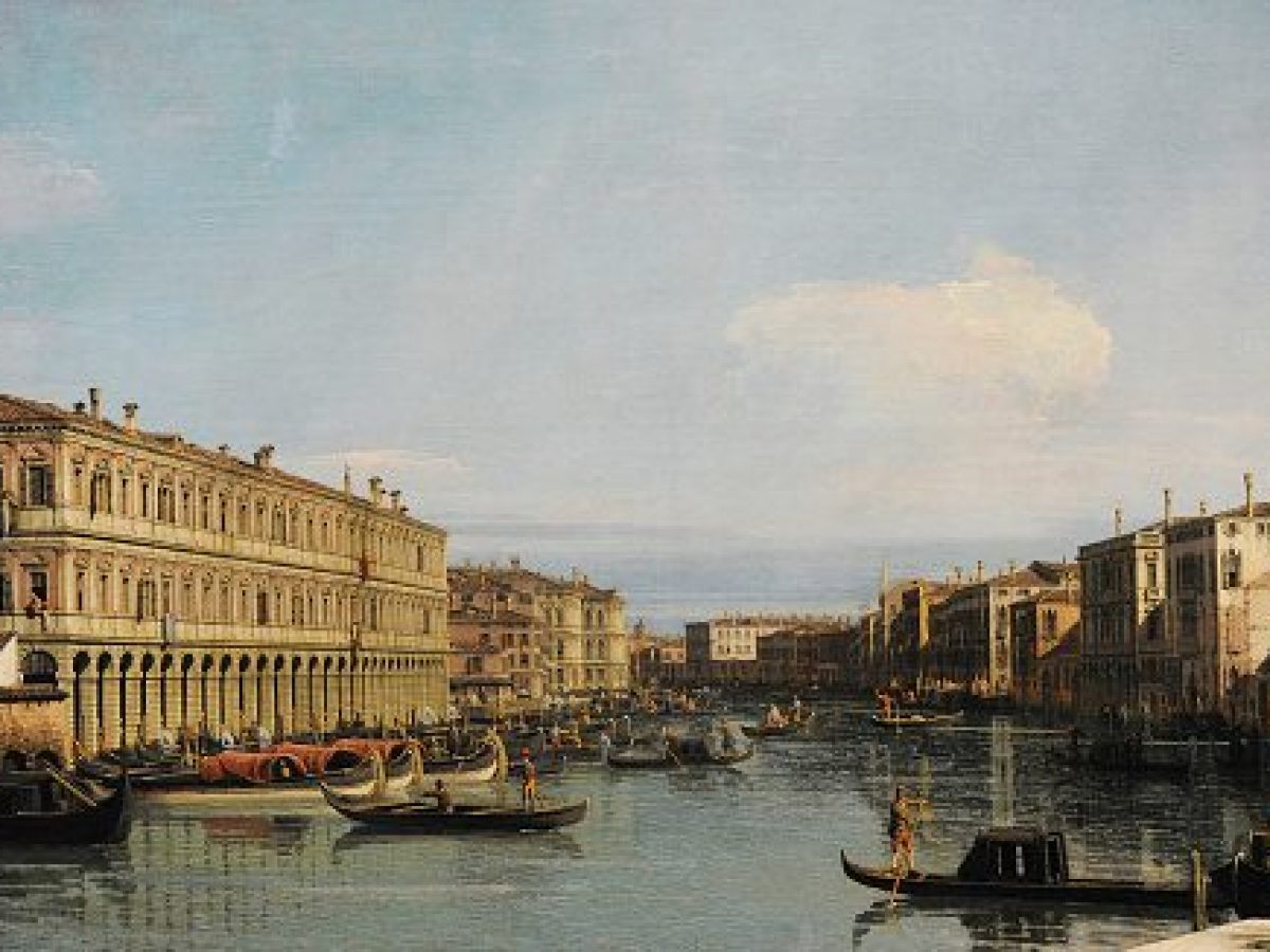 Acqua Alta A Venezia I Dipinti Del Canaletto Spiegano Il Disastro