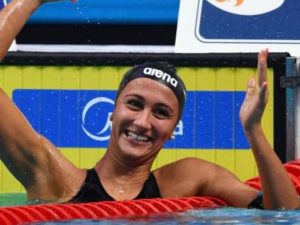 Elena Di Liddo, argento nei 100 metri farfalla agli Europei di Nuoto