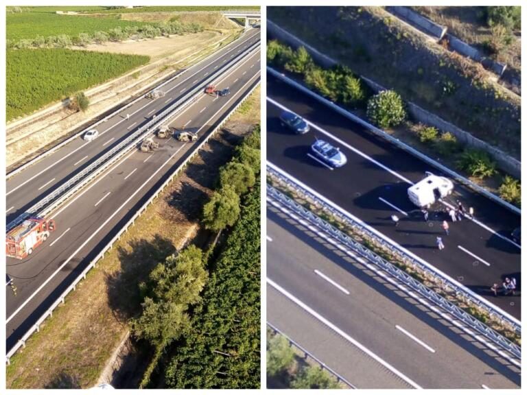 Assalto a furgone portavalori nel Foggiano, A14 bloccata ...