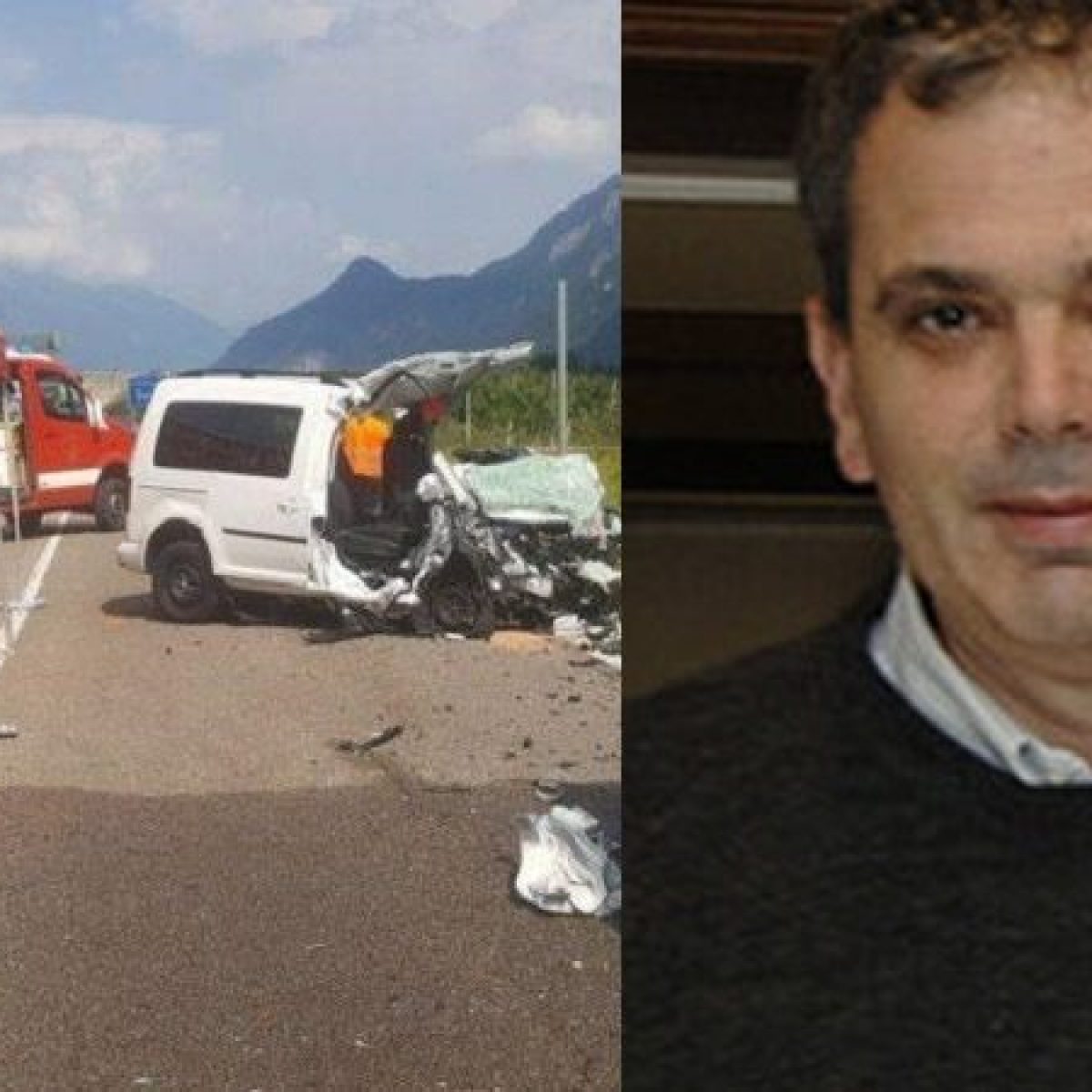 Dramma In Valsugana Schianto Frontale Tra Furgone E Tir Roberto Muore Nell Incidente Stradale