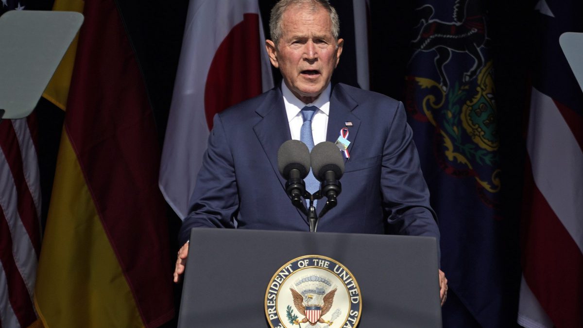 George W. Bush nel 2021