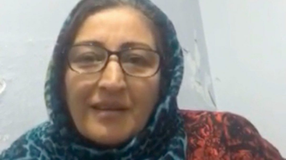 Shafiqa durante l’intervista