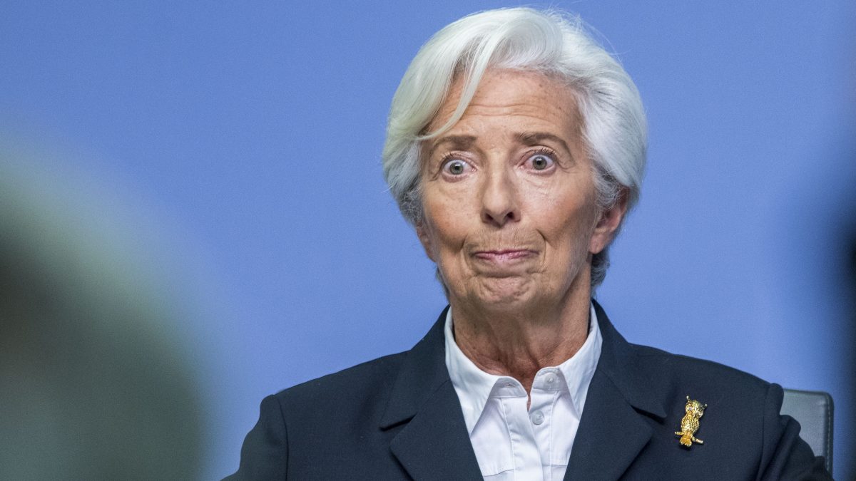 Christine Lagarde, presidente della Banca Centrale Europea
