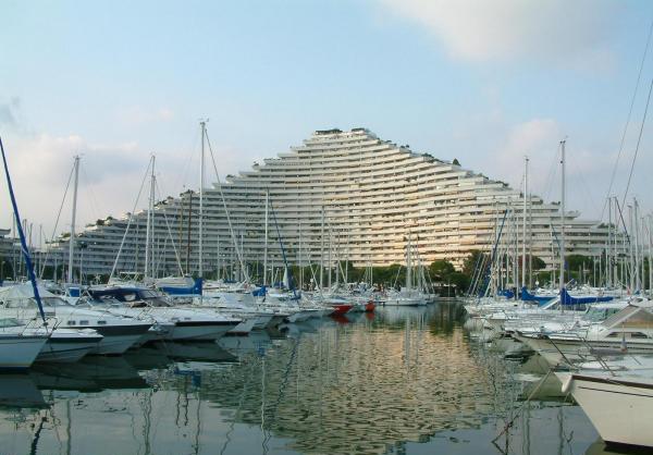 Il complesso Marina Baie des Anges in Costa Azzurra, Francia