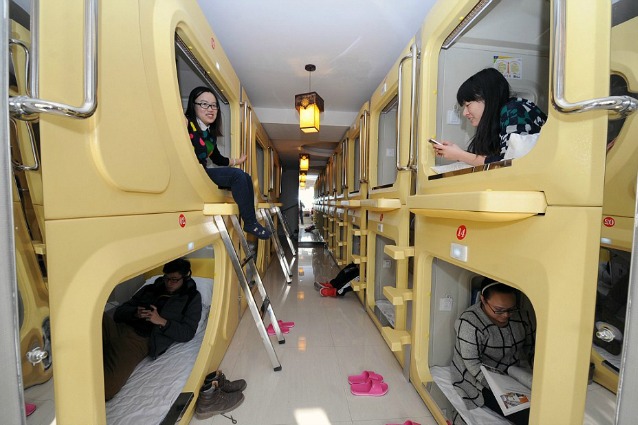 Cina, i capsula hotel conquistano l'Oriente