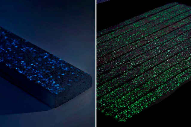 Photoluminescent: il primo pavimento che si illumina di notte senza elettricità