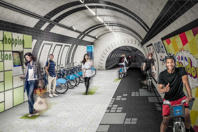 Londra: i tunnel della metro diventano piste ciclabili che producono energia
