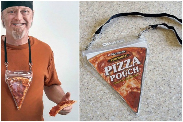 La migliore invenzione dopo la consegna: ecco la prima collana porta pizza
