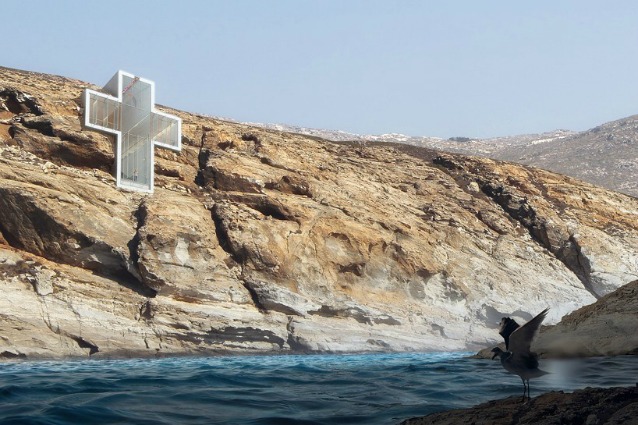 La chiesa nella roccia: ecco dove pregare guardando il Mar Egeo