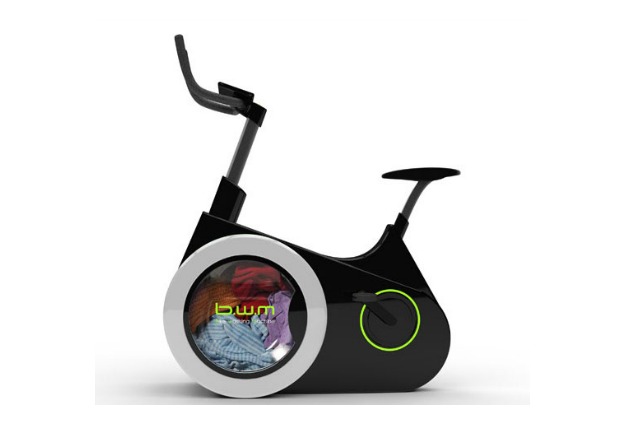 Tagli alla bolletta elettrica: ecco la cyclette che è anche lavatrice