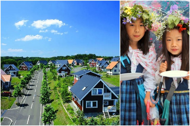 Sembra la Svezia invece è il Giappone: questo villaggio nipponico è davvero incredibile