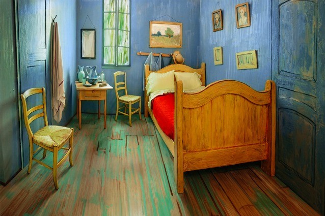 Copia la Stanza di Van Gogh a grandezza reale e la mette in affitto su Airbnb