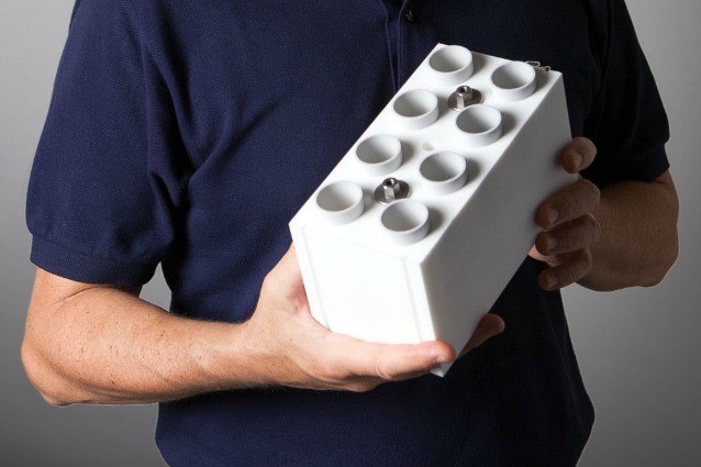 Sembrano mattoni LEGO ma realizzano case vere: ecco un nuovo modo di costruire