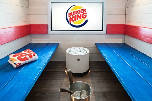 Burger King Spa: ecco il primo fast food al mondo con la sauna