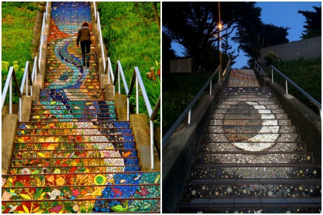 San Francisco, ecco la scala più bella del mondo