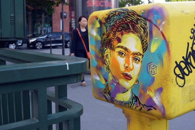 Le grandi donne della storia diventano opere di street art: ecco il tributo di C215