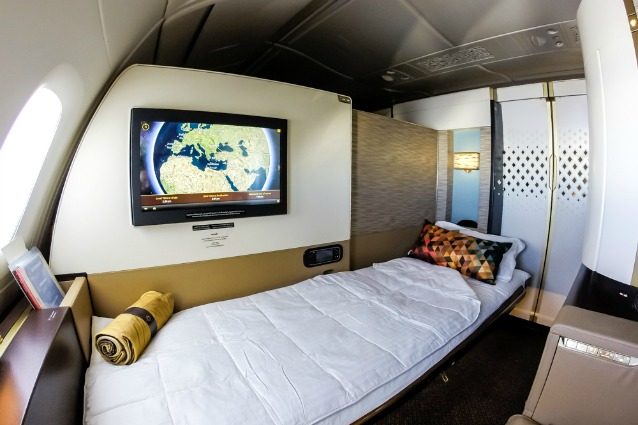 Lusso in aereo: ecco le migliori cabine di prima classe al mondo