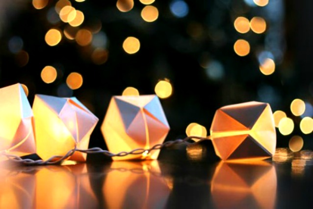 Come trasformare le luci di Natale in lanterne decorative
