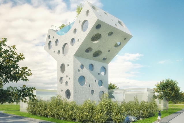 Ecco la prima casa al mondo a forma di Y