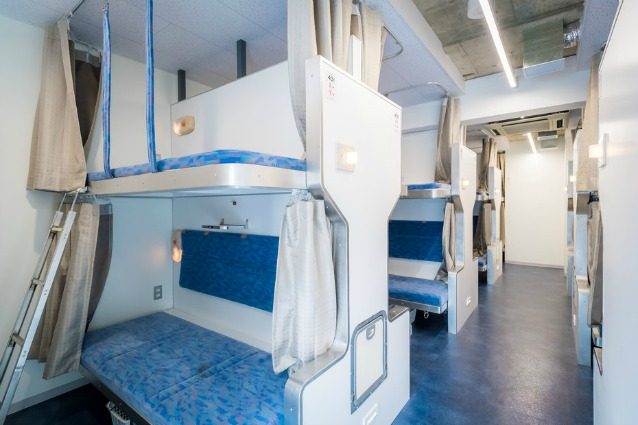 Train Hostel Hokutosei: apre in Giappone il primo hotel al mondo che sembra un treno